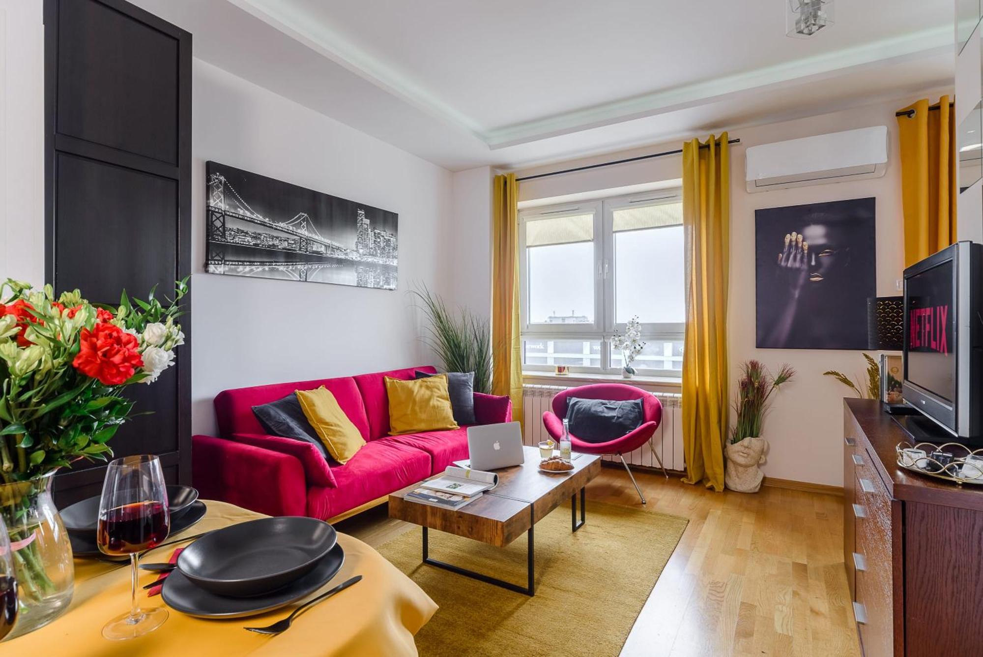 Lumina Apart With Balcony Platinum Tower Warsaw Luaran gambar