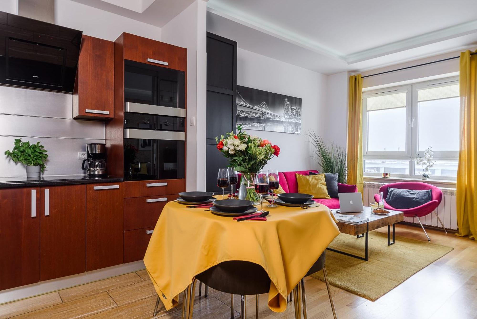 Lumina Apart With Balcony Platinum Tower Warsaw Luaran gambar