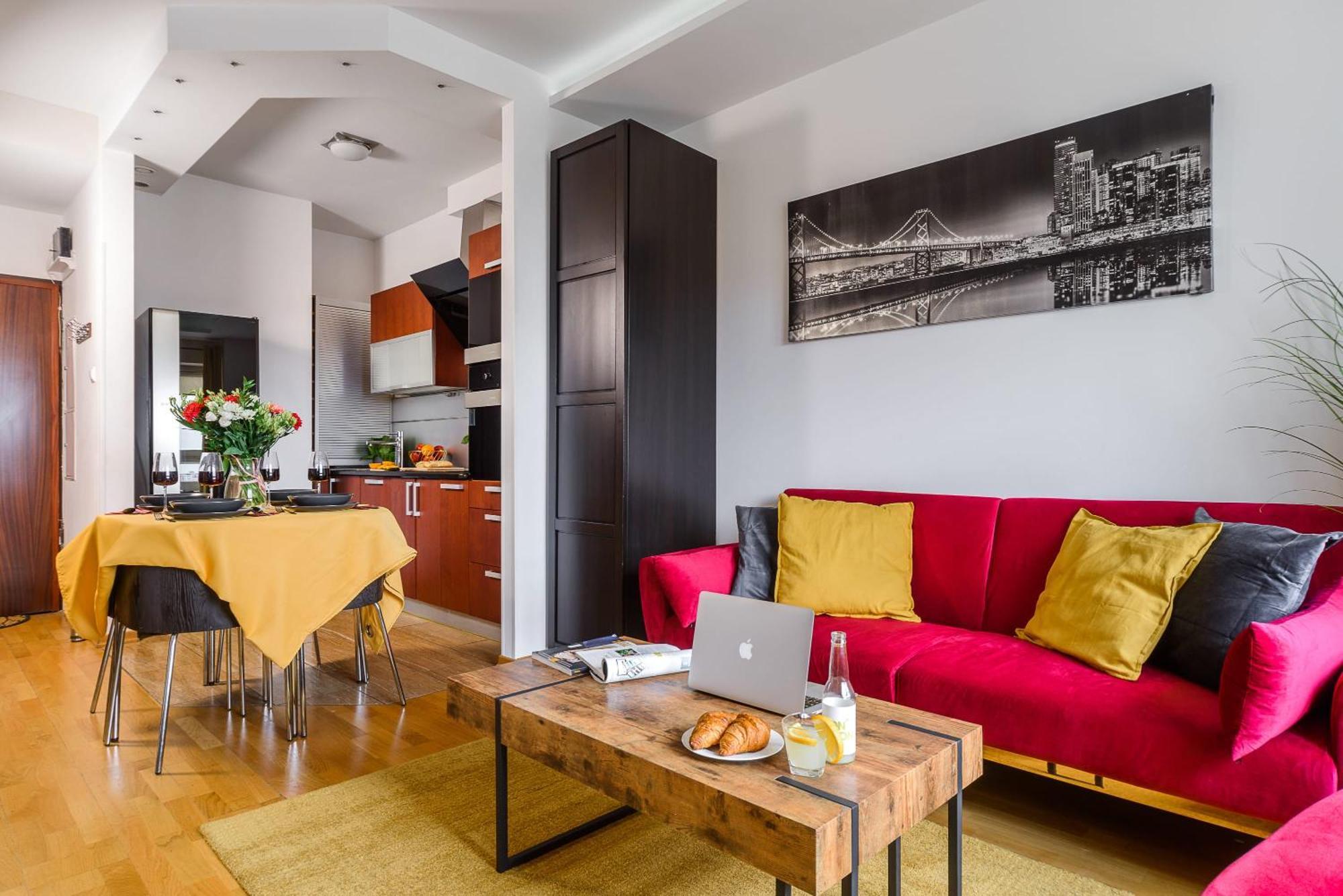 Lumina Apart With Balcony Platinum Tower Warsaw Luaran gambar