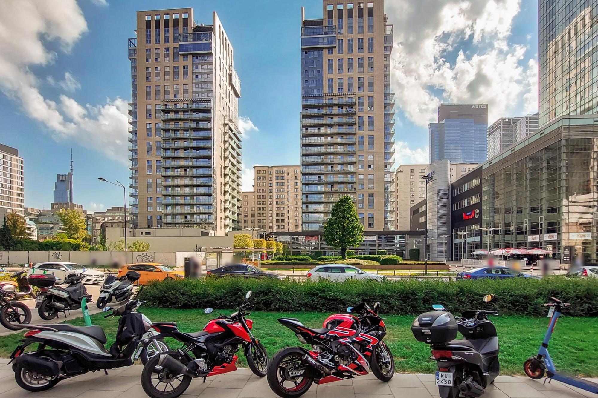 Lumina Apart With Balcony Platinum Tower Warsaw Luaran gambar